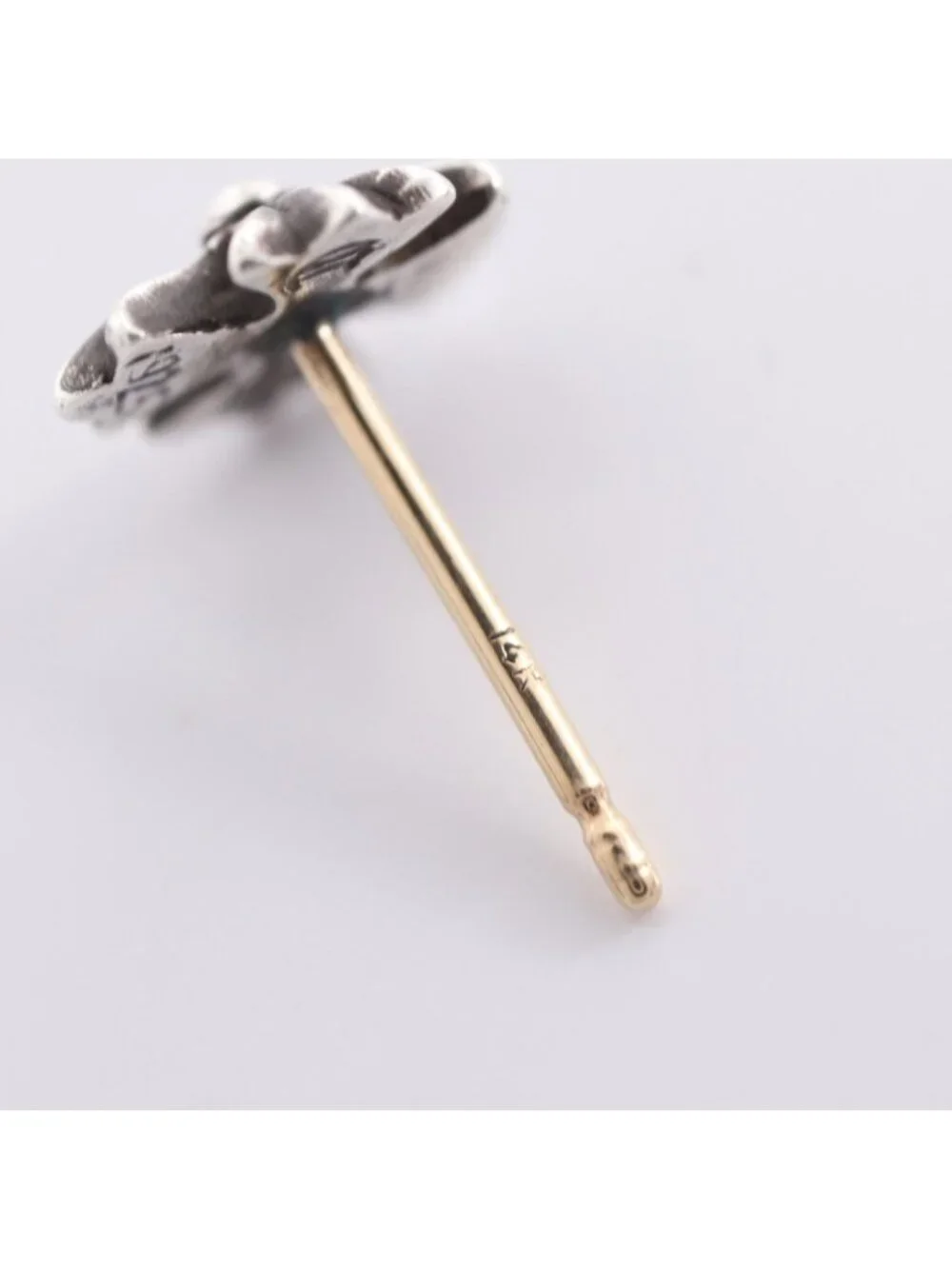 Chrome Hearts Earrings CH Plus Stud 925 Sterling Silver